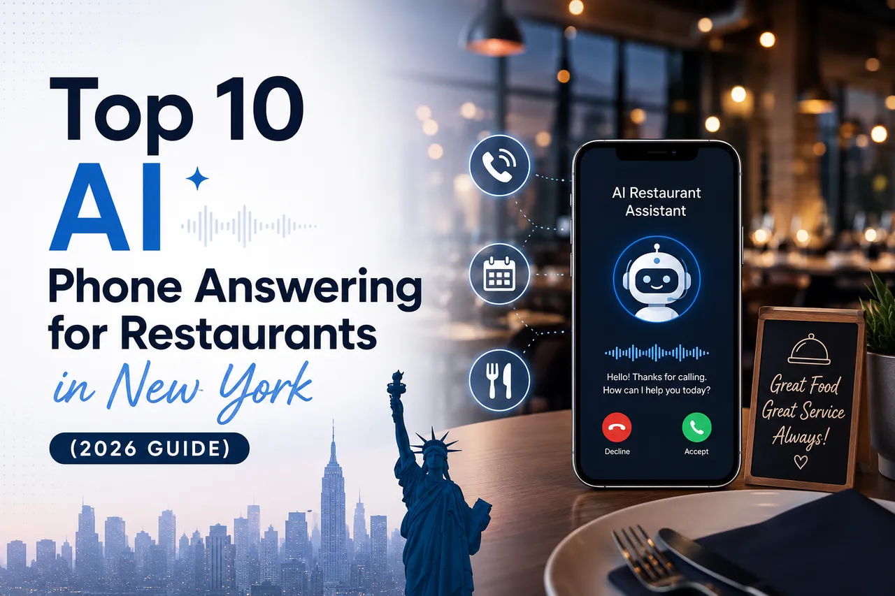 Top 10 AI Phone Answering for Restaurants in New York (2026 Guide)
